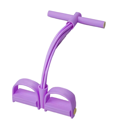 BandTrainer 1+1 GRATIS: Elastisk Let-At-Bære Fitness Pedal Båndtræner