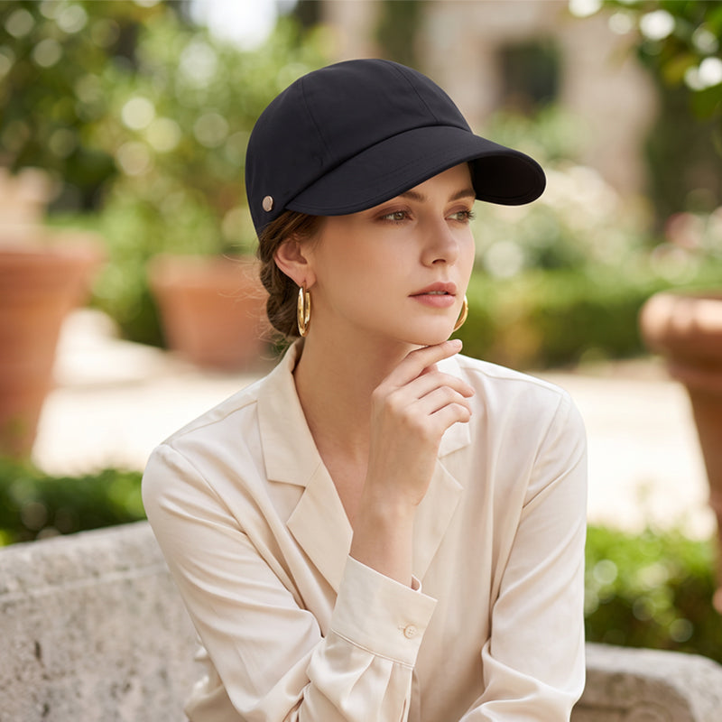 ☀️ 50 % RABAT! 👒 Solhat med hestehaleåbning – Åndbar, UPF 50+ og justerbar pasform. Perfekt til løb, stranden og alle former for udendørs aktiviteter. 🏃‍♀️