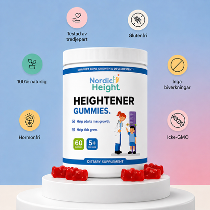 Nordic Height Tillväxt Gummies