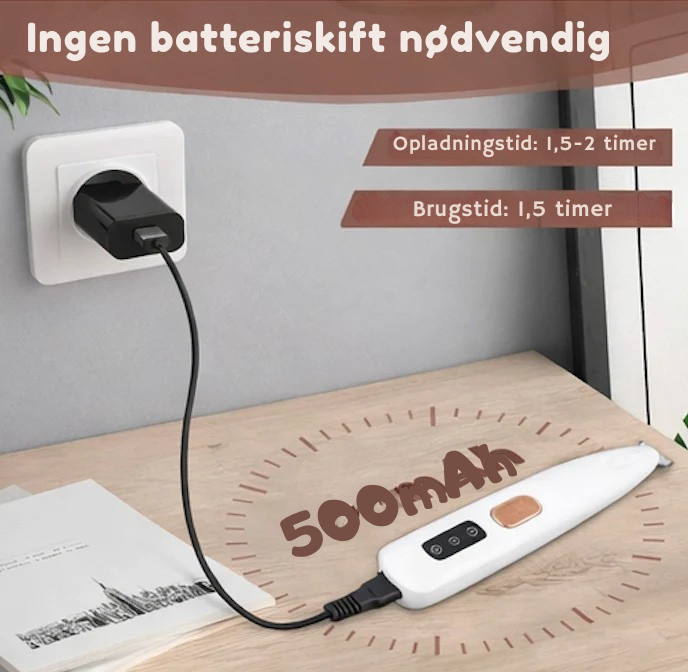 LED Pote- og Pelsklipper til Kæledyr
