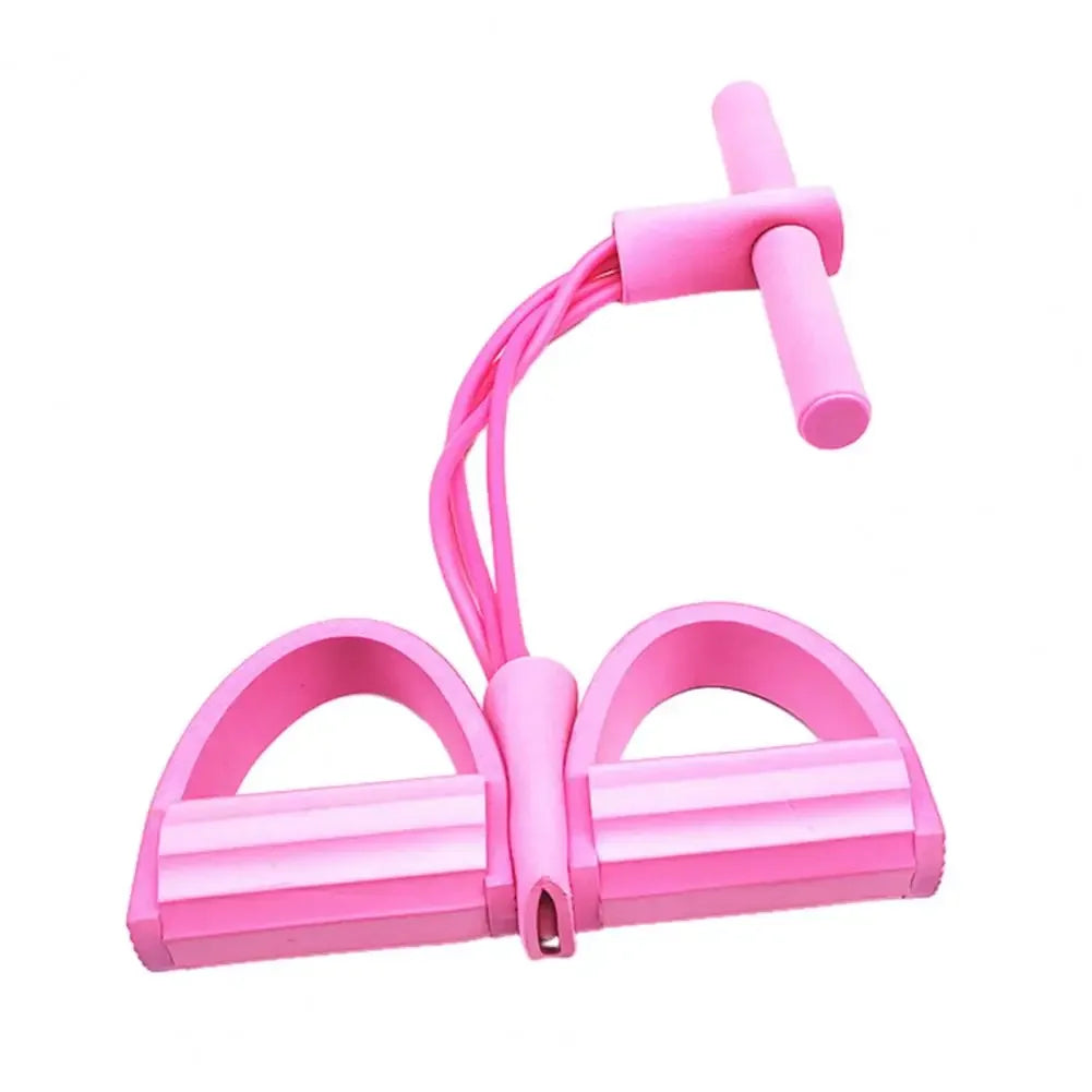 BandTrainer 1+1 GRATIS: Elastisk Let-At-Bære Fitness Pedal Båndtræner