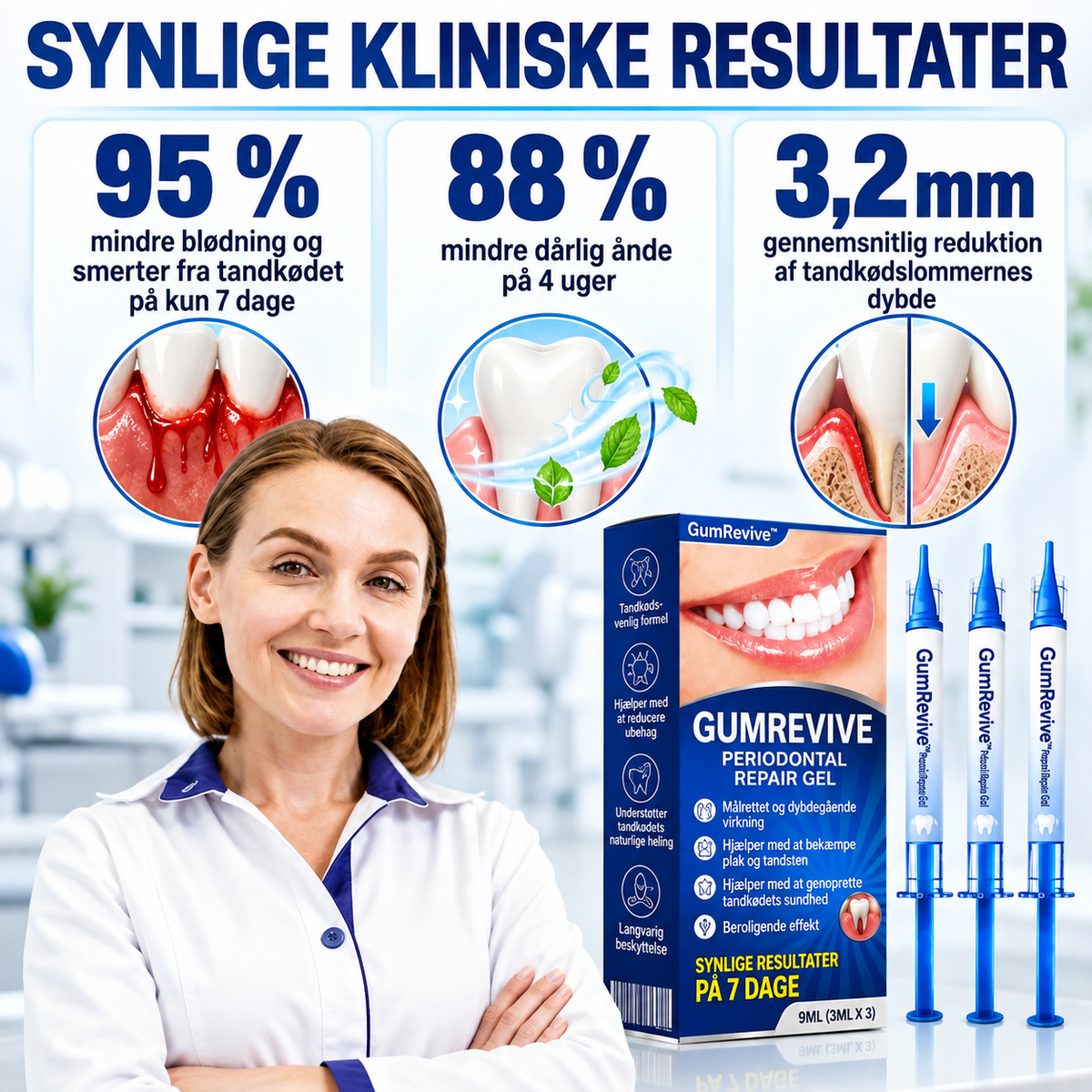 GumRevive™ | Gel til pleje af tandkødet