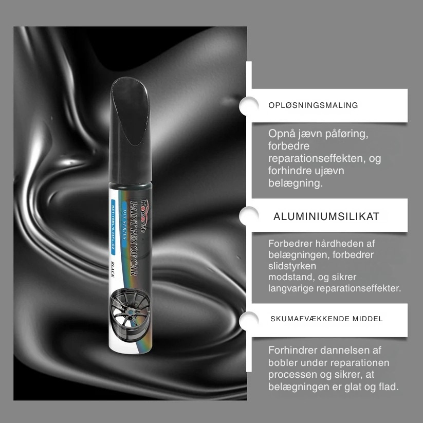 ✨ 50 % RABAT! 🚗 Magisk Fælgreparationspen – Reparer ridser på dine fælge på få minutter – Holdbar og drypfri formel 🛠️