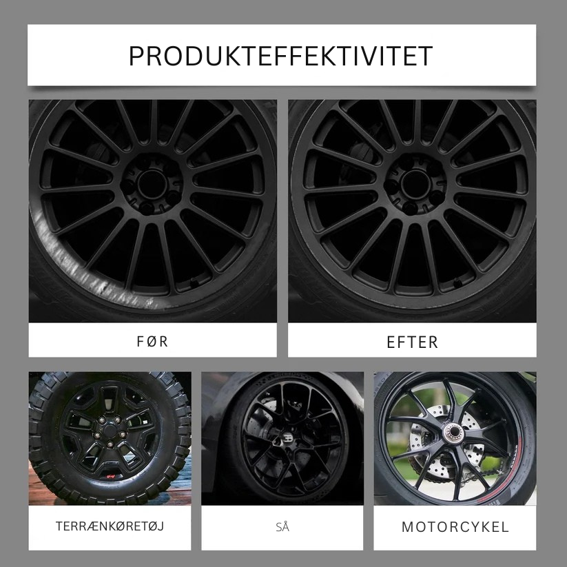 ✨ 50 % RABAT! 🚗 Magisk Fælgreparationspen – Reparer ridser på dine fælge på få minutter – Holdbar og drypfri formel 🛠️