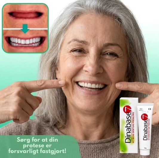 Dentelle™ | Endelig en løsning til undermundens tandprotese, som ingen proteseklæber kan tilbyde