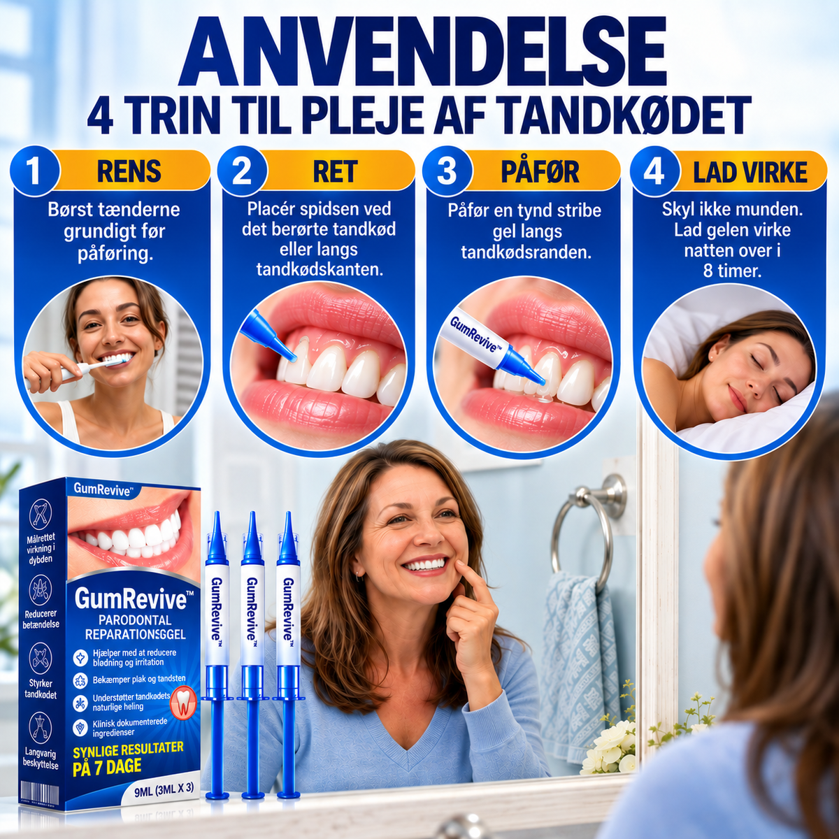 GumRevive™ | Gel til pleje af tandkødet