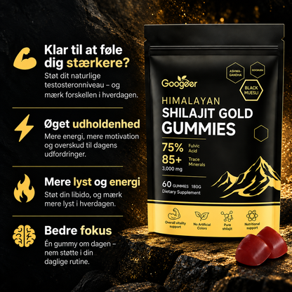 Googeer | Natürliche Shilajit-Gummibärchen