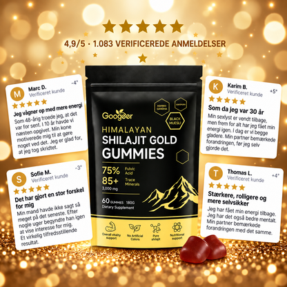 Googeer | Natürliche Shilajit-Gummibärchen
