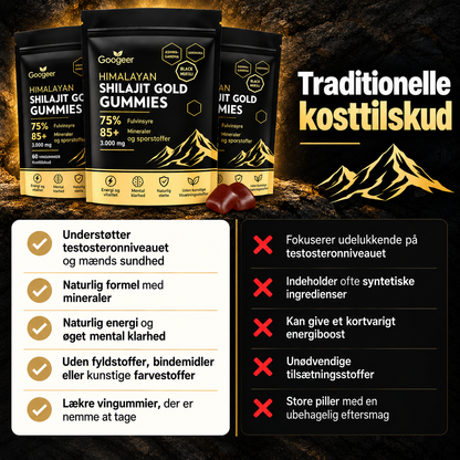 Googeer | Natürliche Shilajit-Gummibärchen