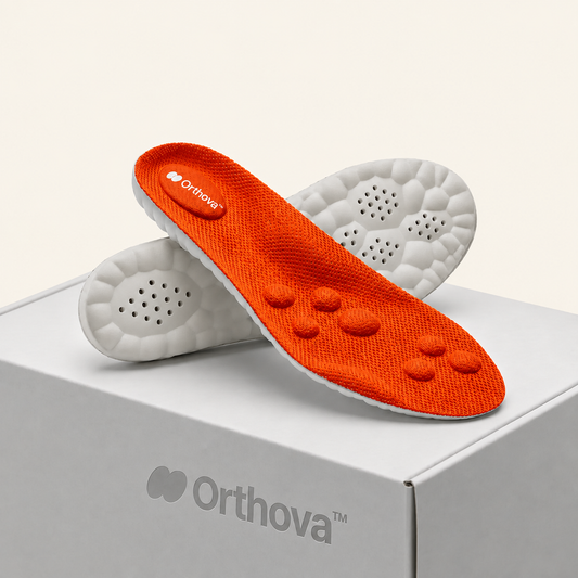 Orthova™ | Aflastende indlægssåler mod hælsmerter og plantar fasciitis