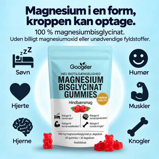 Googeer Magnesiumbisglycinat-gummies