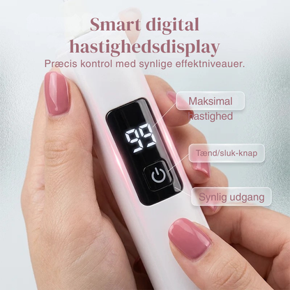 💅✨ 50 % RABAT! Professionel elektrisk neglefil – Gør det nemt at file og forme selv tykke negle. Med digitalt display, 99 hastighedsindstillinger og flere udskiftelige slibehoveder får du professionelle resultater – direkte hjemmefra! 🌟💎