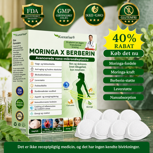 Luxarise® Moringa + Berberine Pleister