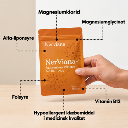 NerViana® Magnesiumplaster mod nervesmerter