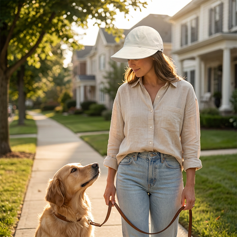 ☀️ 50 % RABAT! 👒 Solhat med hestehaleåbning – Åndbar, UPF 50+ og justerbar pasform. Perfekt til løb, stranden og alle former for udendørs aktiviteter. 🏃‍♀️