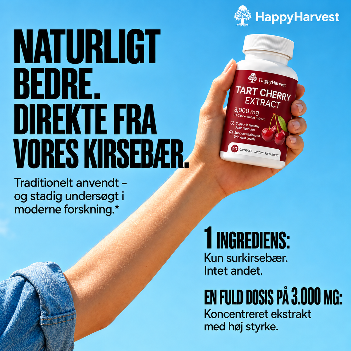 Docteat – Kapsler med ekstrakt af surkirsebær
