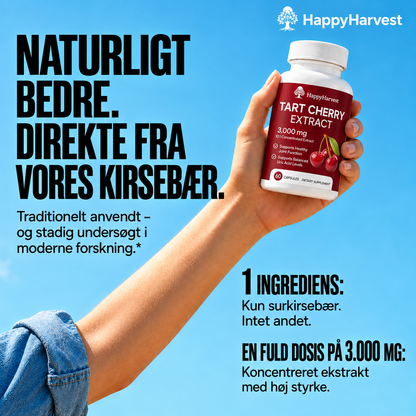 Docteat – Kapsler med ekstrakt af surkirsebær